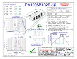 DA1206B102R-10 Datasheet Cover