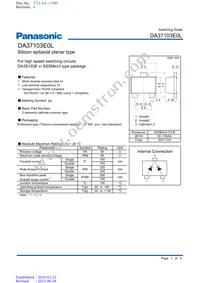 DA37103E0L Datasheet Cover