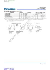 DA3J101A0L Datasheet Page 2