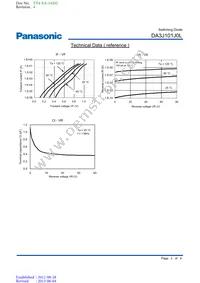 DA3J101J0L Datasheet Page 3