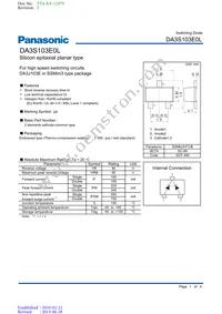 DA3S103E0L Datasheet Cover