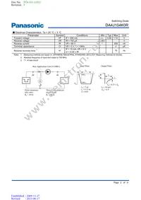 DA4J104K0R Datasheet Page 2