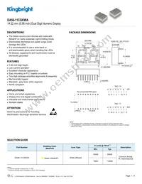 DA56-11CGKWA Datasheet Cover