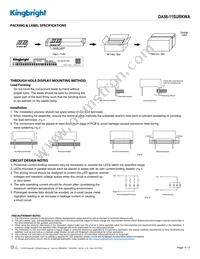 DA56-11SURKWA Datasheet Page 4