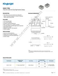 DA56-11YWA Datasheet Cover