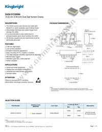 DA56-51CGKWA Datasheet Cover