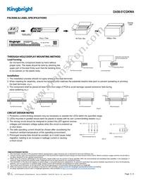 DA56-51CGKWA Datasheet Page 4