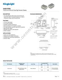 DA56-51EWA Datasheet Cover