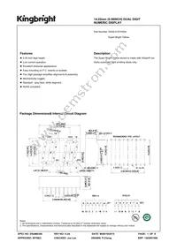 DA56-51SYKWA Datasheet Cover