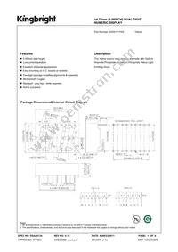 DA56-51YWA Datasheet Cover