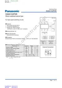 DA6X102P0R Datasheet Cover
