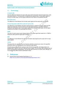 DA7219-02VB6 Datasheet Page 12