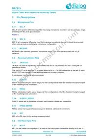 DA7219-02VB6 Datasheet Page 16