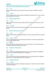 DA7219-02VB6 Datasheet Page 17