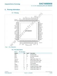 DAC1008D650HN-C1 Datasheet Page 4