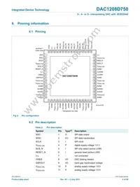 DAC1208D750HN-C1 Datasheet Page 4