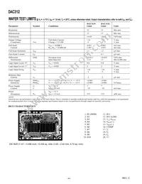 DAC312HS-REEL Datasheet Page 4