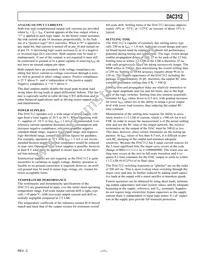 DAC312HS-REEL Datasheet Page 11