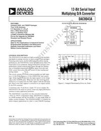 DAC8043AFS-REEL7 Datasheet Cover
