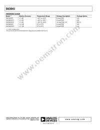 DAC8043FSZ Datasheet Page 16