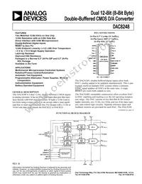 DAC8248FS-REEL Datasheet Cover