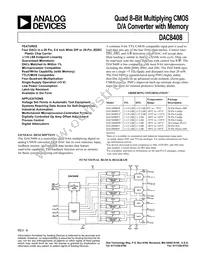 DAC8408FPC-REEL Datasheet Cover
