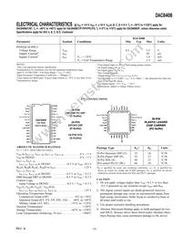 DAC8408FPC-REEL Datasheet Page 3