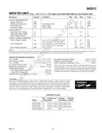 DAC8512FS-REEL7 Datasheet Page 3