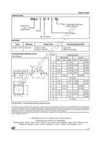 DALC112S1 Datasheet Page 3