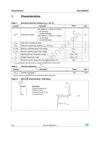 DALC208SC6Y Datasheet Page 2