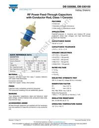 DB030088BH10233BJ1 Datasheet Cover