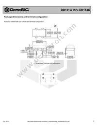 DB154G Datasheet Page 3