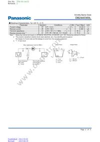 DB2440300L Datasheet Page 2