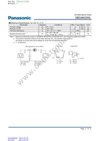 DB2460200L Datasheet Page 2