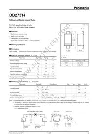 DB2731400L Datasheet Cover