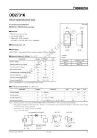 DB2731600L Datasheet Cover