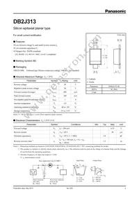 DB2J31300L Datasheet Cover