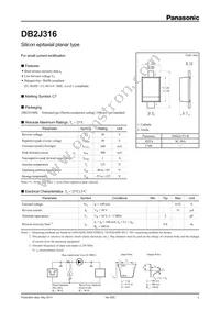 DB2J31600L Datasheet Cover