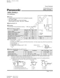 DB2L32400L1 Datasheet Cover