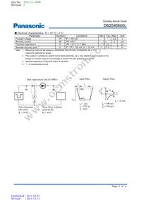 DB2S40600L Datasheet Page 2