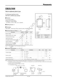 DB2U30800L Datasheet Cover