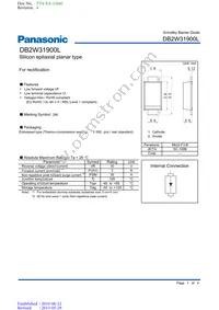 DB2W31900L Datasheet Cover