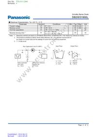 DB2W31900L Datasheet Page 2