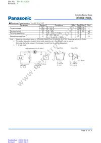 DB2X41500L Datasheet Page 2