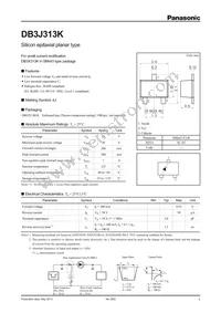 DB3J313K0L Datasheet Cover