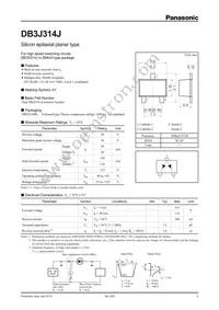 DB3J314J0L Datasheet Cover