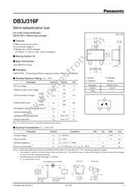 DB3J316F0L Datasheet Cover