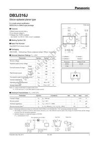 DB3J316J0L Datasheet Cover