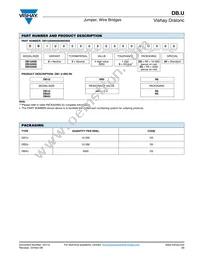 DB4U0000000000D500 Datasheet Page 2