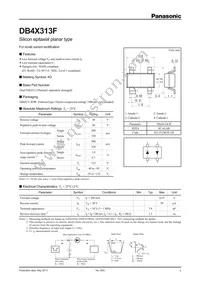 DB4X313F0R Datasheet Cover